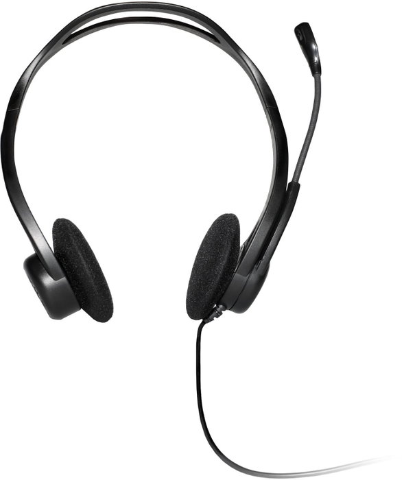 Logitech PC Headset 960 USB Negro, Supraaural, Alámbrico Logitech PC Headset 960 USB Negro, Supraaural, Alámbrico